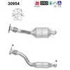 AS Catalyseur pour RENAULT: Kangoo, Clio (Ref: 30954)