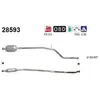 AS Catalyseur pour PEUGEOT: 206 (Ref: 28593)