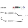 AS Catalyseur pour PEUGEOT: 206 (Ref: 28585)