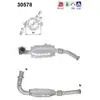 AS Catalyseur pour RENAULT: Kangoo, Clio, Thalia (Ref: 30578)
