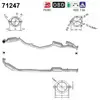 AS Catalyseur pour MERCEDES-BENZ: Classe CLK, Classe C (Ref: 71247)