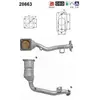 AS Catalyseur pour PEUGEOT: 207, 1007, 207+ & CITROËN: C3 Pluriel (Ref: 28663)