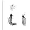 AS Catalyseur pour FIAT: 500, Punto & OPEL: Corsa, Agila & FORD: Ka & ...