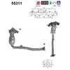AS Catalyseur pour FIAT: Stilo (Ref: 55311)