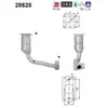 AS Catalyseur pour PEUGEOT: 206, 206+ (Ref: 28628)