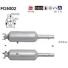 AS Filtre à particules / FAP pour FIAT: Doblo (Ref: FD5002)