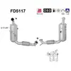 Filtre À Particules / À Suie, Échappement Fd5117 As Ford As Fd5117