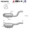 AS Filtre à particules / FAP pour AUDI: Q7 & VOLKSWAGEN: Touareg (Ref:...