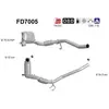 AS Filtre à particules / à suie, échappement PRIX CANON, par ex. pour VW, Skoda, Audi, Seat