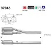 AS Catalyseur pour AUDI: TT & VOLKSWAGEN: Golf (Ref: 37945)