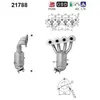 Catalyseur AS, par ex. pour Opel, Chevrolet, Vauxhall