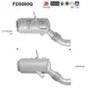 Filtre À Particules / À Suie, Échappement Fd5080q As Bmw As Fd5080q