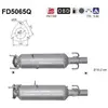 Filtre À Particules Fd5065q As Fiat As Fd5065q