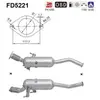 AS FD5221 Filtre à Particules