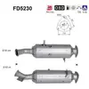 AS Filtre à particules / FAP pour IVECO: Daily (Ref: FD5230)
