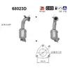 Catalyseur 68023d As Land Rover As 68023d