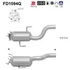 Filtre À Particules Fd1094q As Audi; Vw, Volkswagen As Fd1094q