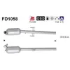 AS FD1058 Filtre à Particules