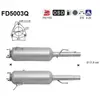 Filtre À Particules / À Suie, Échappement Fd5003q As Fiat As Fd5003q