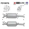 Filtre À Particules / À Suie, Échappement Fd1067q As Honda As Fd1067q