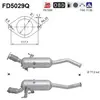 Filtre À Particules, Système D'Échappement Fd5029q As Nissan; Opel; Re...