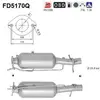Filtre À Particules / À Suie, Échappement Fd5170q As Ford As Fd5170q