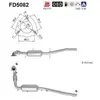 Filtre À Particules / À Suie, Échappement Fd5082 As Ford As Fd5082