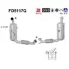 Filtre À Particules / À Suie, Échappement Fd5117q As Ford As Fd5117q