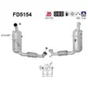 AS Filtre à particules / FAP pour FORD: Fiesta (Ref: FD5154)