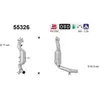 Catalyseur 55326 As As 55326 Fiat; Lancia; Alfa Romeo