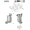 Catalyseur 61073 As As 61073 Hyundai