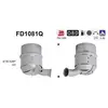 Filtre À Particules / À Suie, Échappement Fd1081q As Citroën; Fiat; Pe...