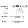 AS FD5052 Filtre à Particules