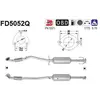 AS Filtre à particules / à suie, échappement FD5052Q