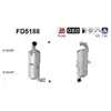 Filtre À Particules Fd5188 As Citroën; Fiat; Peugeot; Toyota As Fd5188