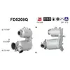 AS FD5208Q Filtre à particules Euro 5