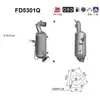 Filtre À Particules Diesel Fd5301q As Opel; Vauxhall As Fd5301q