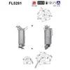 Filtre À Particules Diesel Fl5281 As Honda As Fl5281