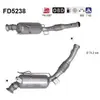 Filtre À Particules, Système D'Échappement Fd5238 As As Fd5238