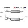 AS Filtre à particules diesel, système d'échappement FR5224