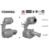 AS Filtre à particules diesel, système d'échappement FD5089Q