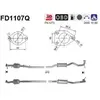 Filtre À Particules Fd1107q As Citroën; Peugeot As Fd1107q