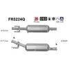 AS Filtre à particules diesel, système d'échappement FR5224Q