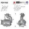 Filtre À Particules Fd1103 As Toyota As Fd1103