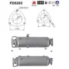 Filtre À Particules Fd5283 As Iveco As Fd5283