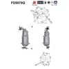 Filtre À Particules Fd5078q As Honda As Fd5078q