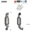 Catalyseur 28694 As Citroën; Opel; Peugeot As 28694