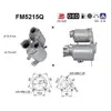 Filtre À Particules, Système D'Échappement Fm5215q As Audi As Fm5215q