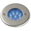 Encastrement mural / sol nat-led Round IP68 led smd Azul 1.50W CRI80 A...