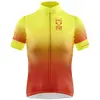 Maillot Otso Cycling manche courte orange jaune femme - M